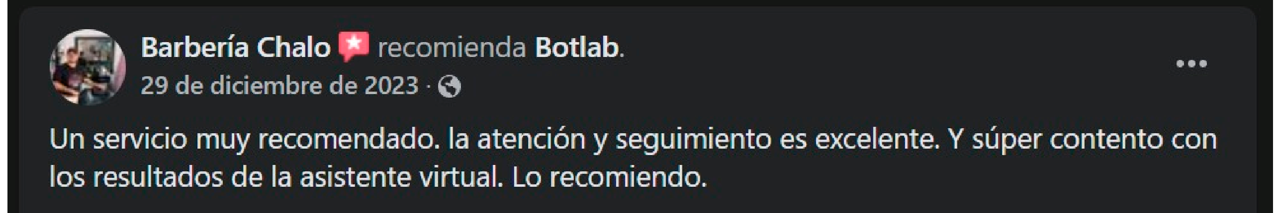 Testimonio de cliente 6